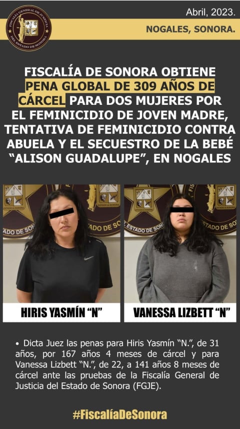 Mujeres sentencia sonora 