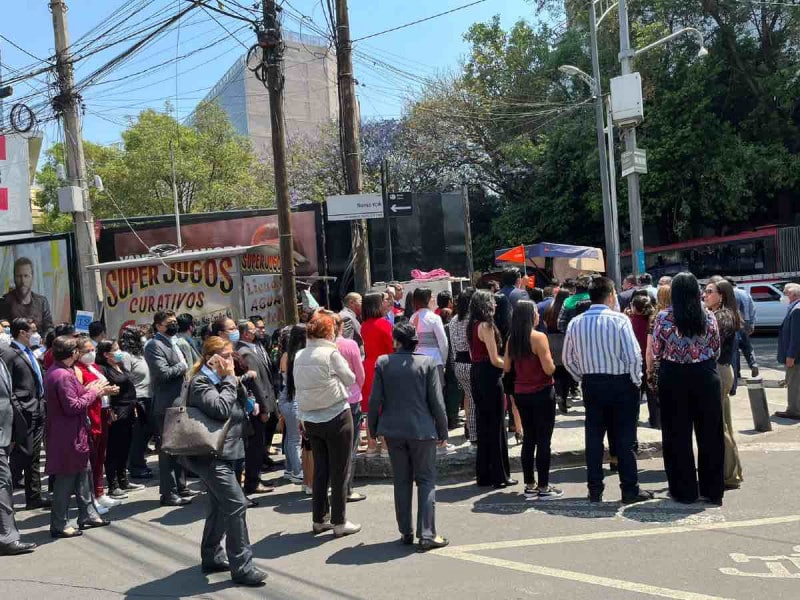 Murió una persona en pleno Simulacro Nacional en la CDMX; le dio un infarto