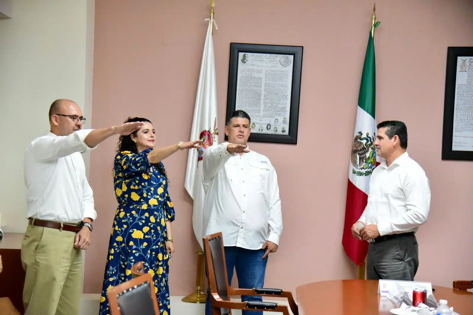 Nuevos Funcionarios Salvador Alvarado Alcalde Toma Protesta