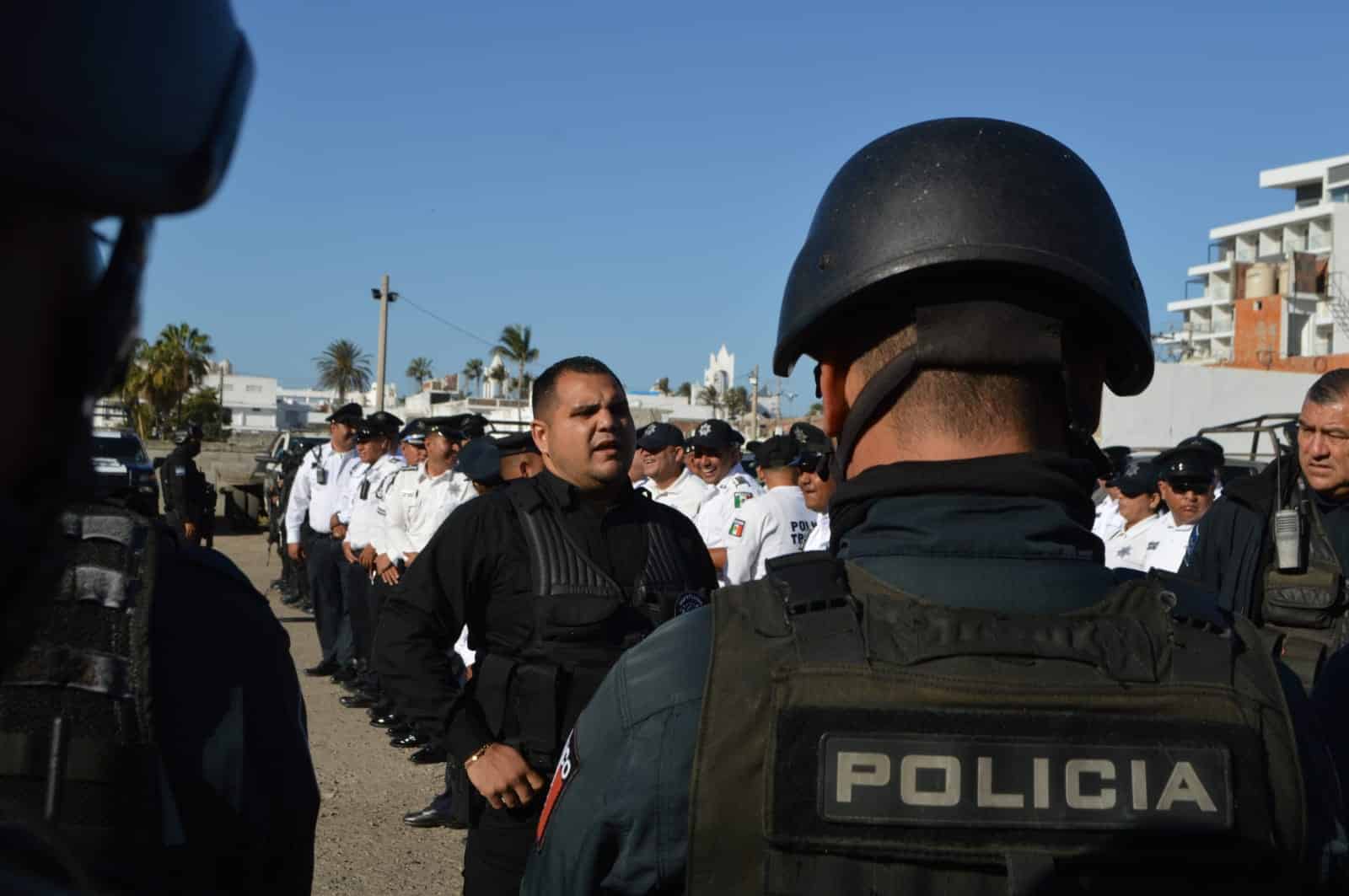 Policías Operativo Mazatlán