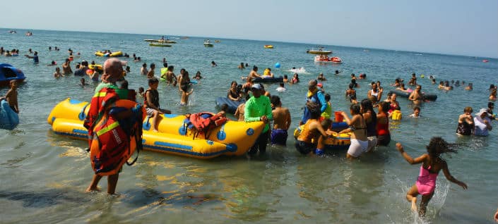 En el mar la vida es más sabrosa, pero también peligrosa; estos son los riesgos más latentes