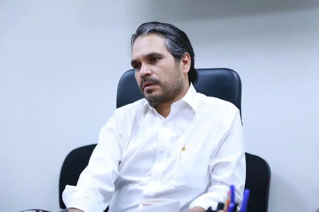 Sergio Mario Arredondo Salas, diputado integrante de la Comisión de Educación Pública y Cultura en el Congreso de Sinaloa.