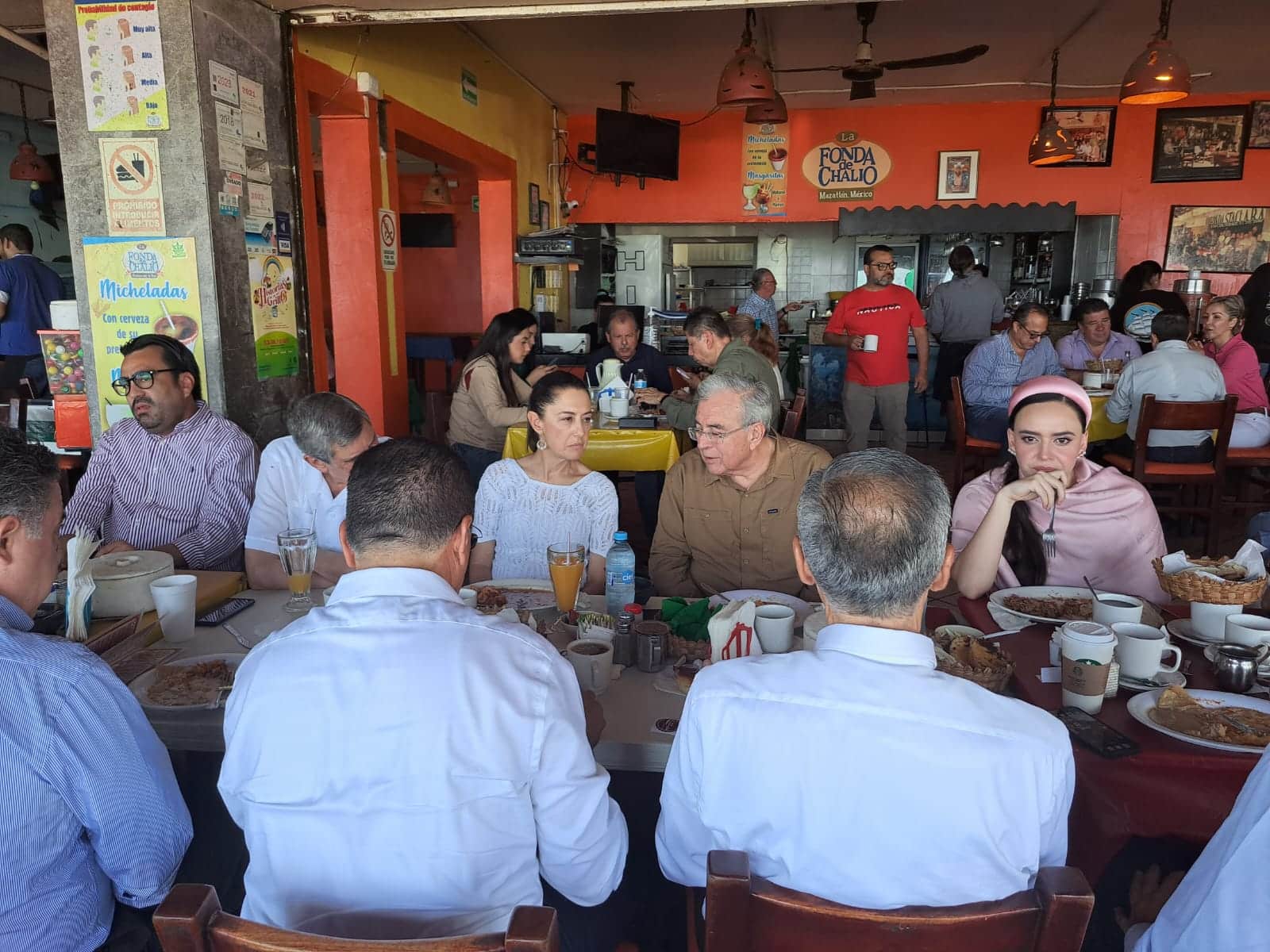 Reunión Desayuno Sheinbaum Rocha Moya