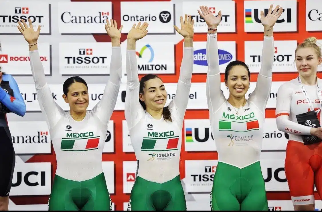 Tras conseguir ¡oro histórico! en ciclismo, el Gobernador felicita a la sinaloense Luz Daniela Gaxiola