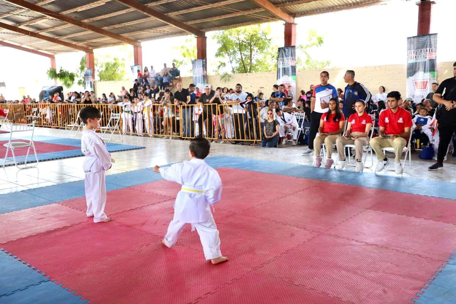 ¡Acción en el tatami! Inauguran magno evento de taekwondo en La Cruz de Elota