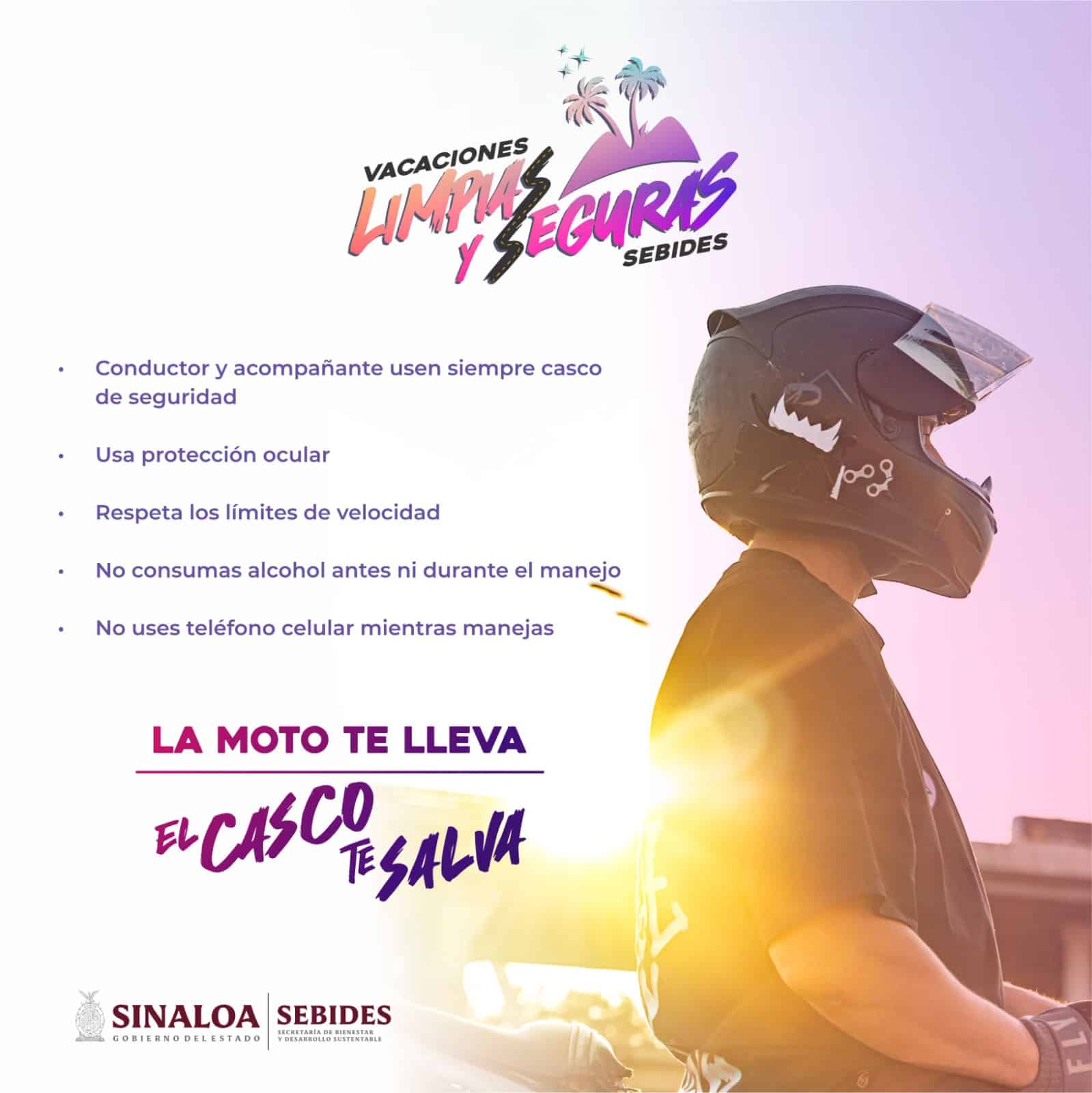 ¿Sabes cuáles son? Recuerdan a sinaloenses las medidas de seguridad para unas vacaciones seguras