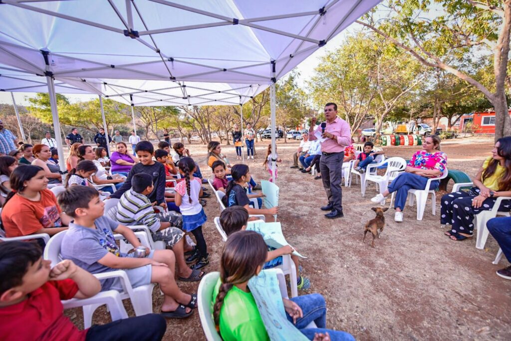 Llega el color y la diversión con área de juegos infantil para niños de Hacienda de Urías, en Mazatlán