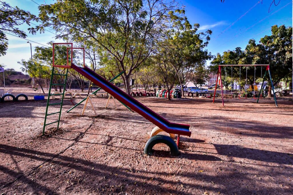 Llega el color y la diversión con área de juegos infantil para niños de Hacienda de Urías, en Mazatlán