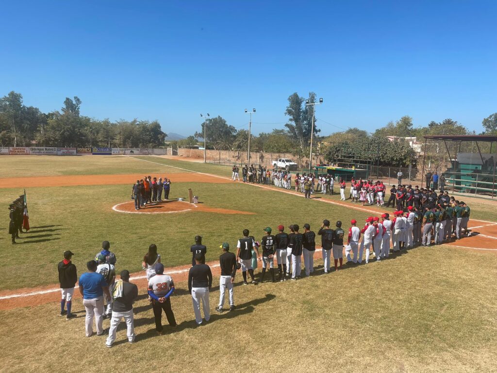 ¡En El Carrizo! Inauguran temporada 31 de la Liga de Beisbol Mingo Vázquez