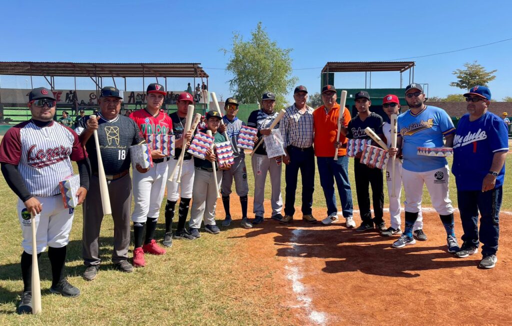 ¡En El Carrizo! Inauguran temporada 31 de la Liga de Beisbol Mingo Vázquez