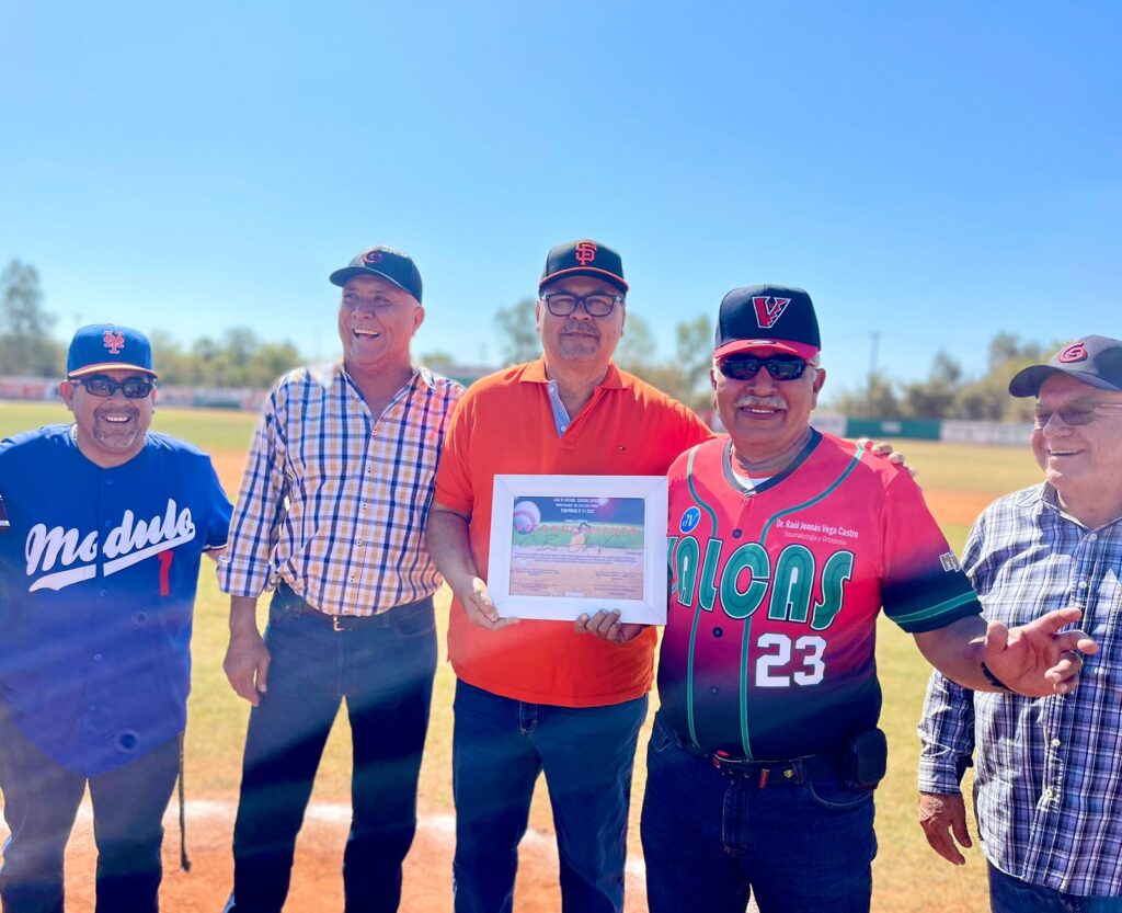 ¡En El Carrizo! Inauguran temporada 31 de la Liga de Beisbol Mingo Vázquez