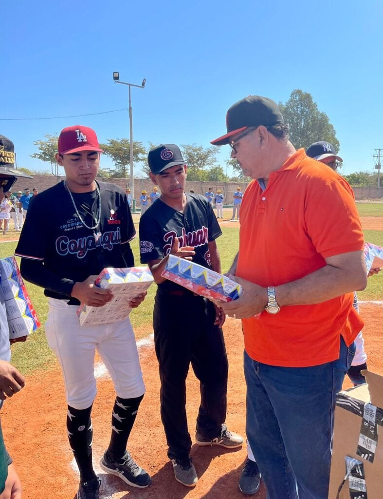 ¡En El Carrizo! Inauguran temporada 31 de la Liga de Beisbol Mingo Vázquez