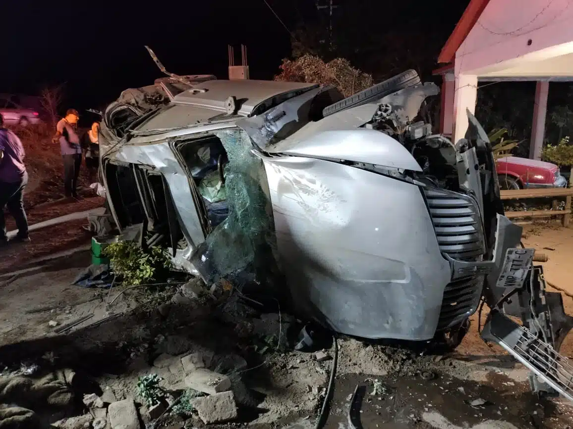 Dos accidentes viales en San José de Ahome dejan a tres personas lesionadas