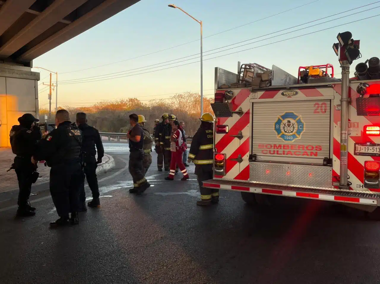 ¡Ya reconocido! Jesús Alberto, es el hombre que falleció calcinado en accidente sobre la Costerita, Culiacán