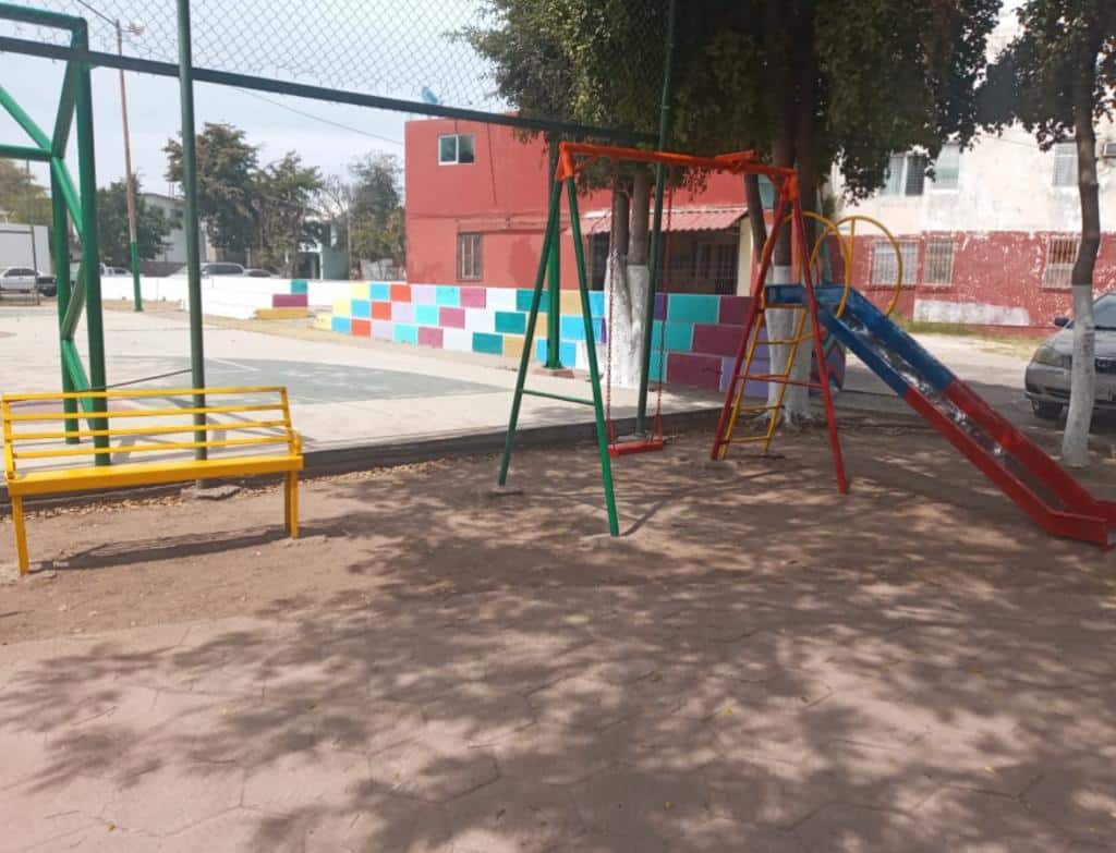 ¡Para mejorarlos! Programa Parques Alegres interviene cuatro espacios recreativos en Culiacán