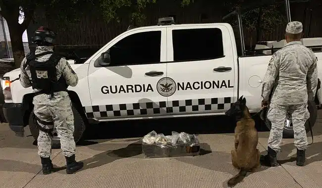 ¡No hubo carne asada! Guardia Nacional asegura droga oculta en un asador, en paquetería de Culiacán