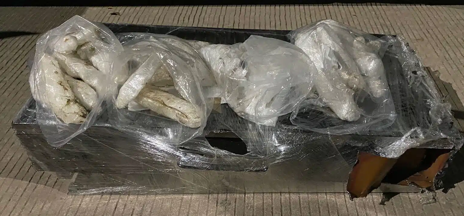 ¡No hubo carne asada! Guardia Nacional asegura droga oculta en un asador, en paquetería de Culiacán