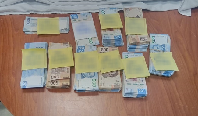 GN billetes pasajera