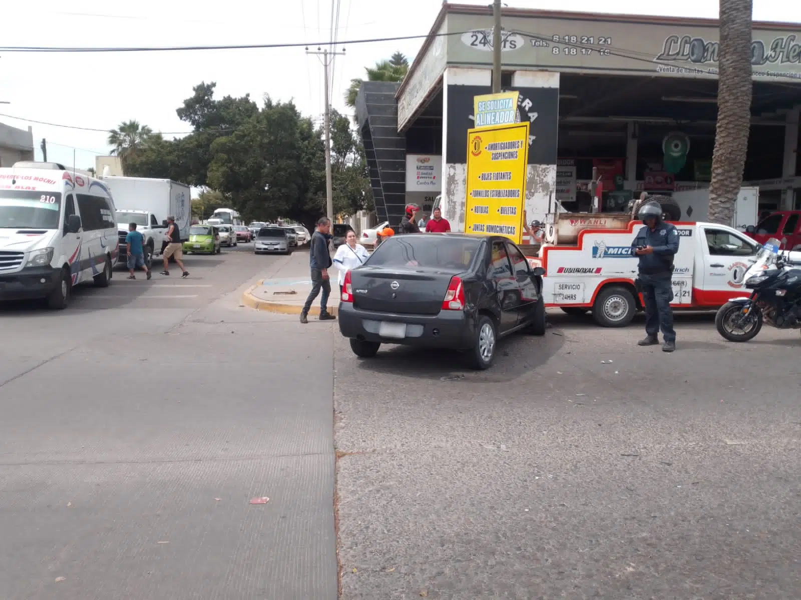 choque-autos-Centro de Los Mochis