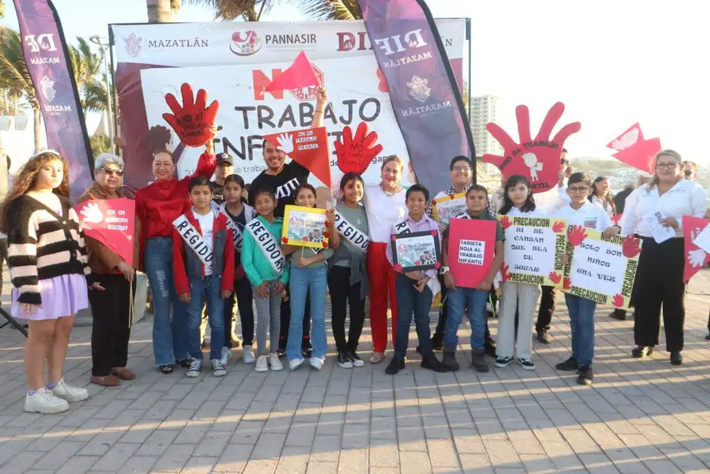 Mazatlán refuerza acciones contra el trabajo infantil en estas vacaciones