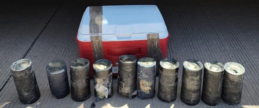 drogas en velas en paquetería