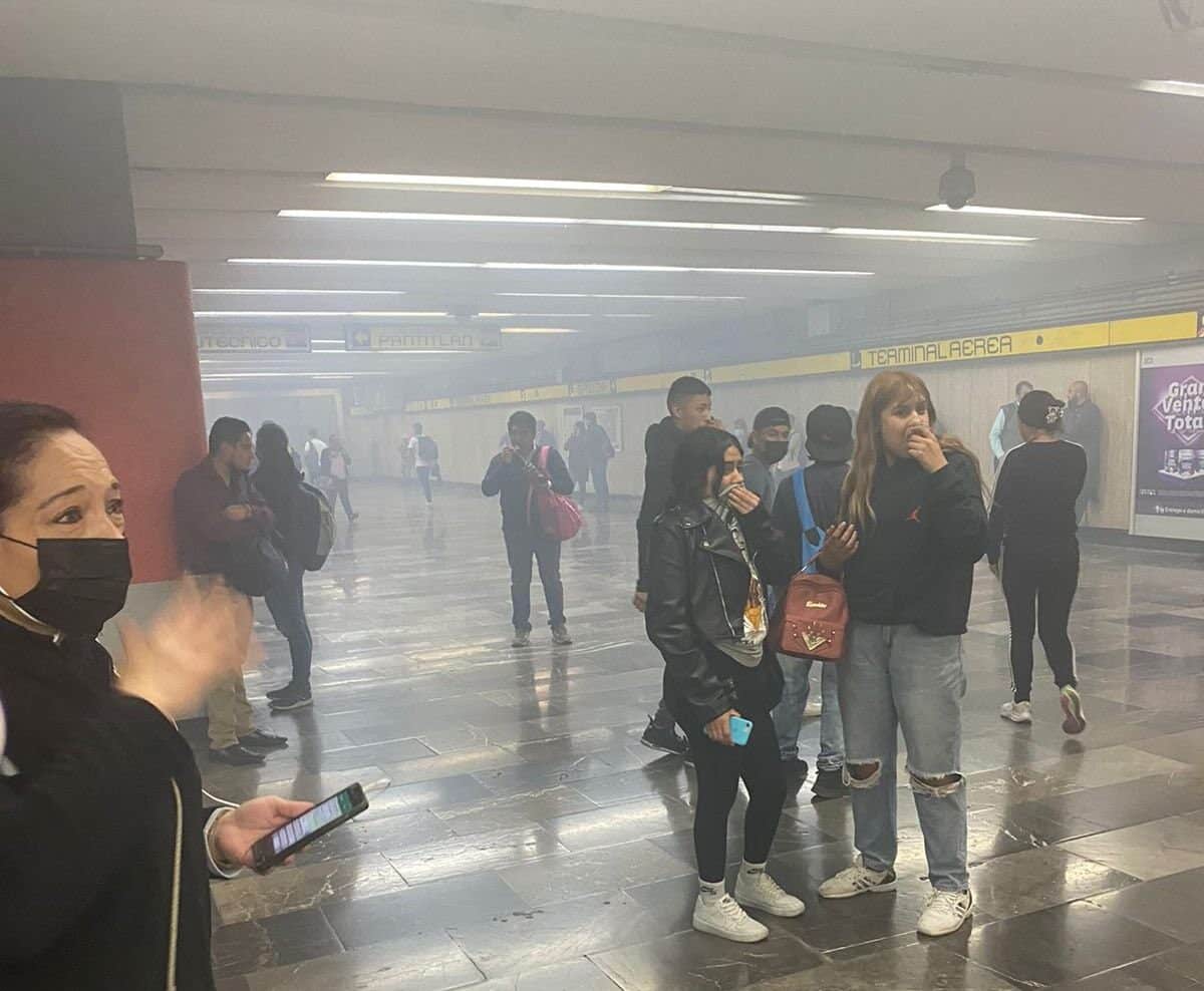 humo metro cdmx