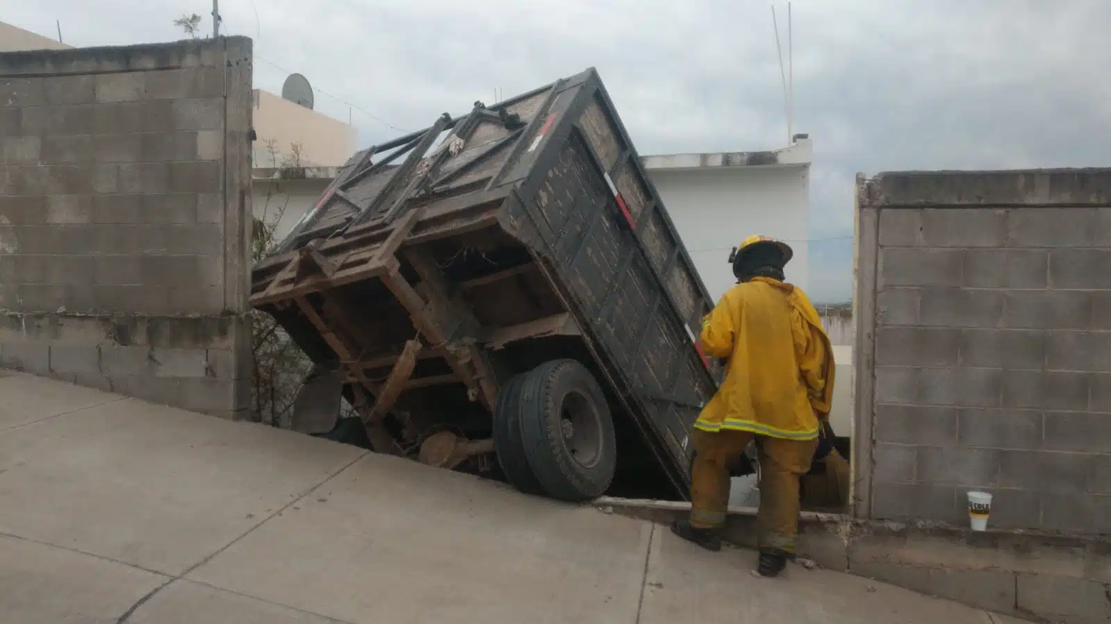 percance- barda de privada en Culiacán