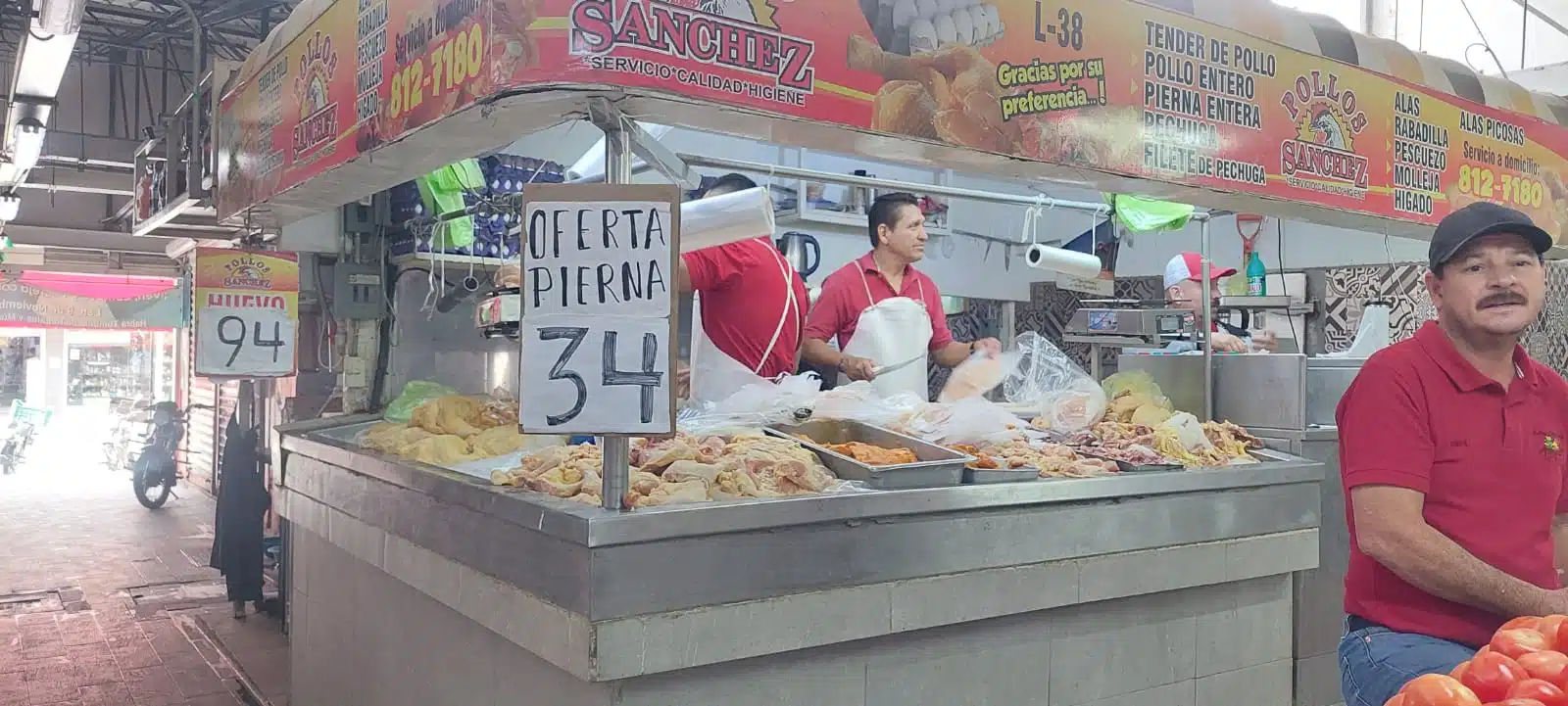 ¡Ahora la pierna de pollo! Incrementa el precio en Sinaloa por brote de influenza aviar Comerciantes