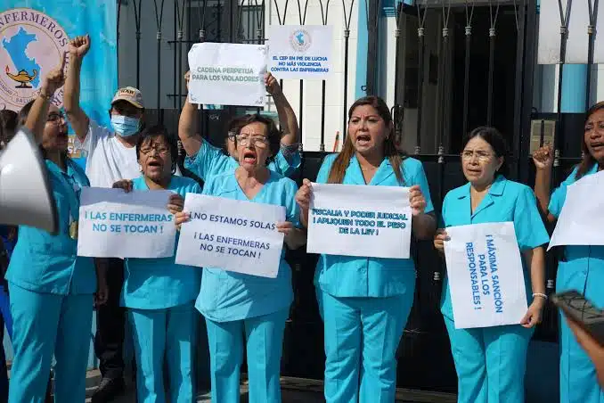 ¡Feminicidio en Perú! Fallece enfermera que sufrió violación colectiva