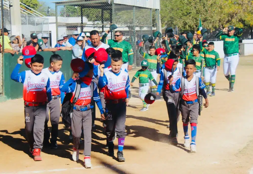 ¡Fiesta beisbolera! Arrancó en Ahome el Torneo Nacional de Ligas de Beisbol 9 Años