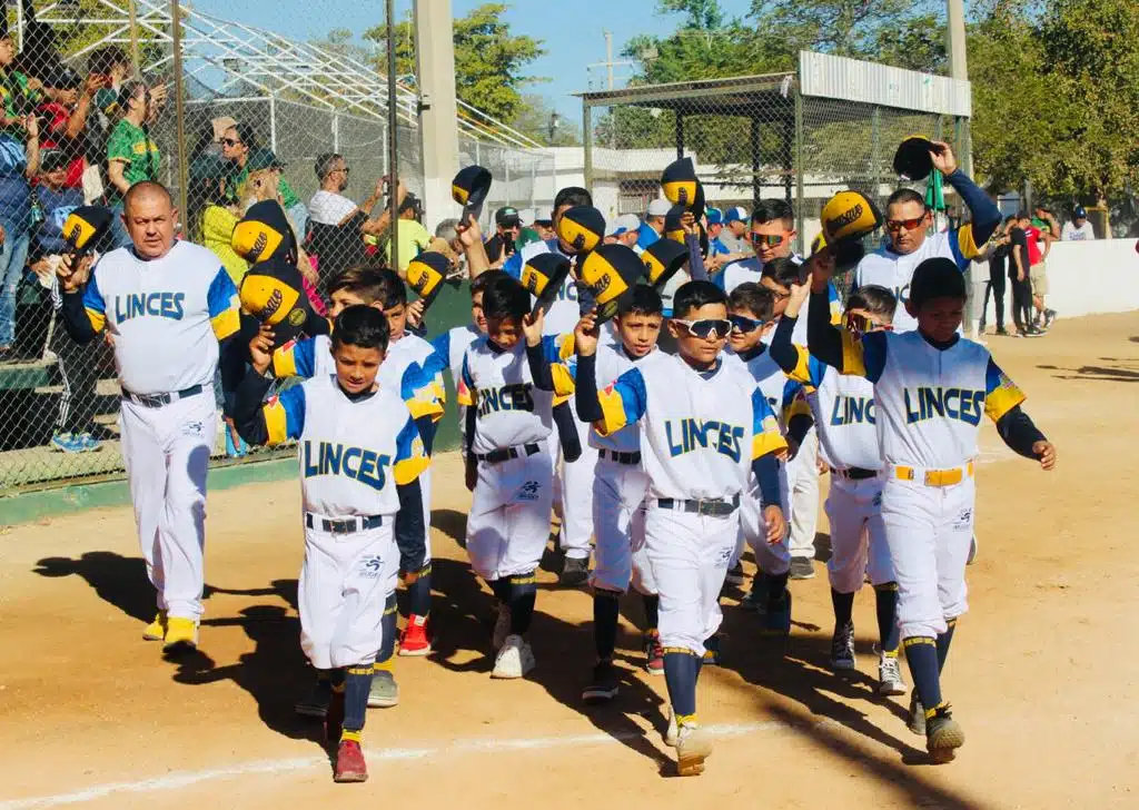 ¡Fiesta beisbolera! Arrancó en Ahome el Torneo Nacional de Ligas de Beisbol 9 Años