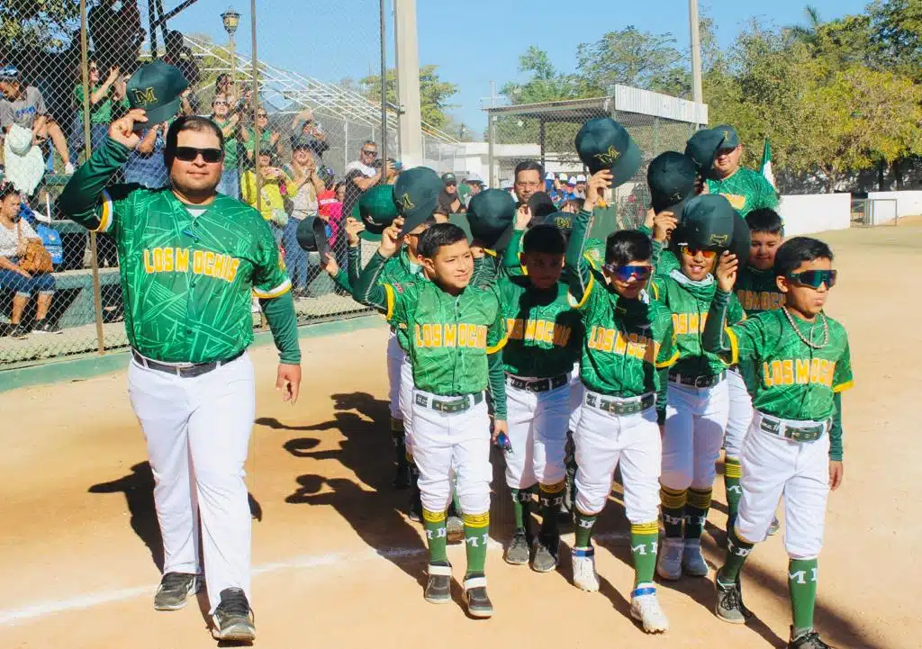 ¡Fiesta beisbolera! Arrancó en Ahome el Torneo Nacional de Ligas de Beisbol 9 Años