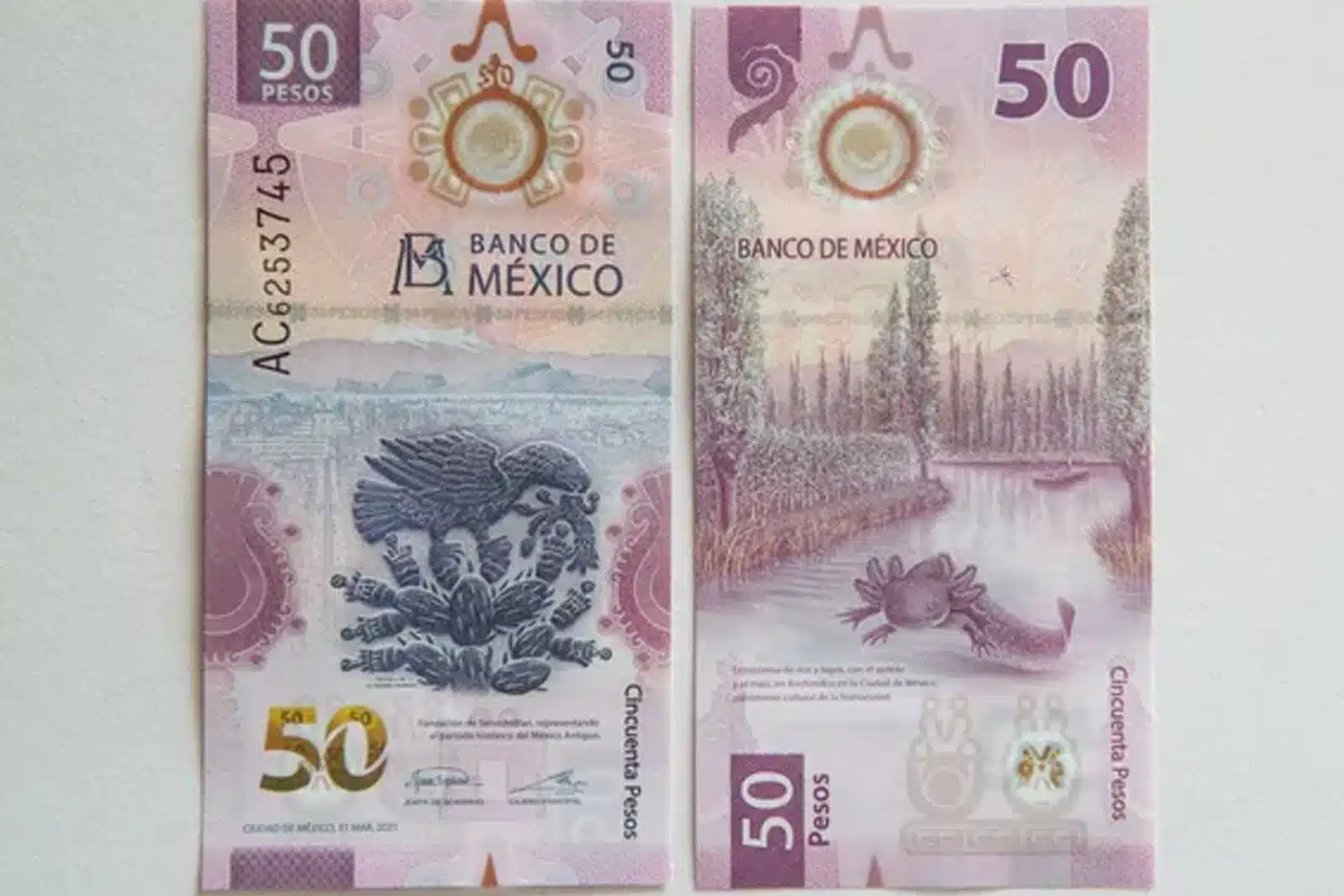 ¡Increíble! Venden billete de 50 pesos en tres millones de pesos; para coleccionistas