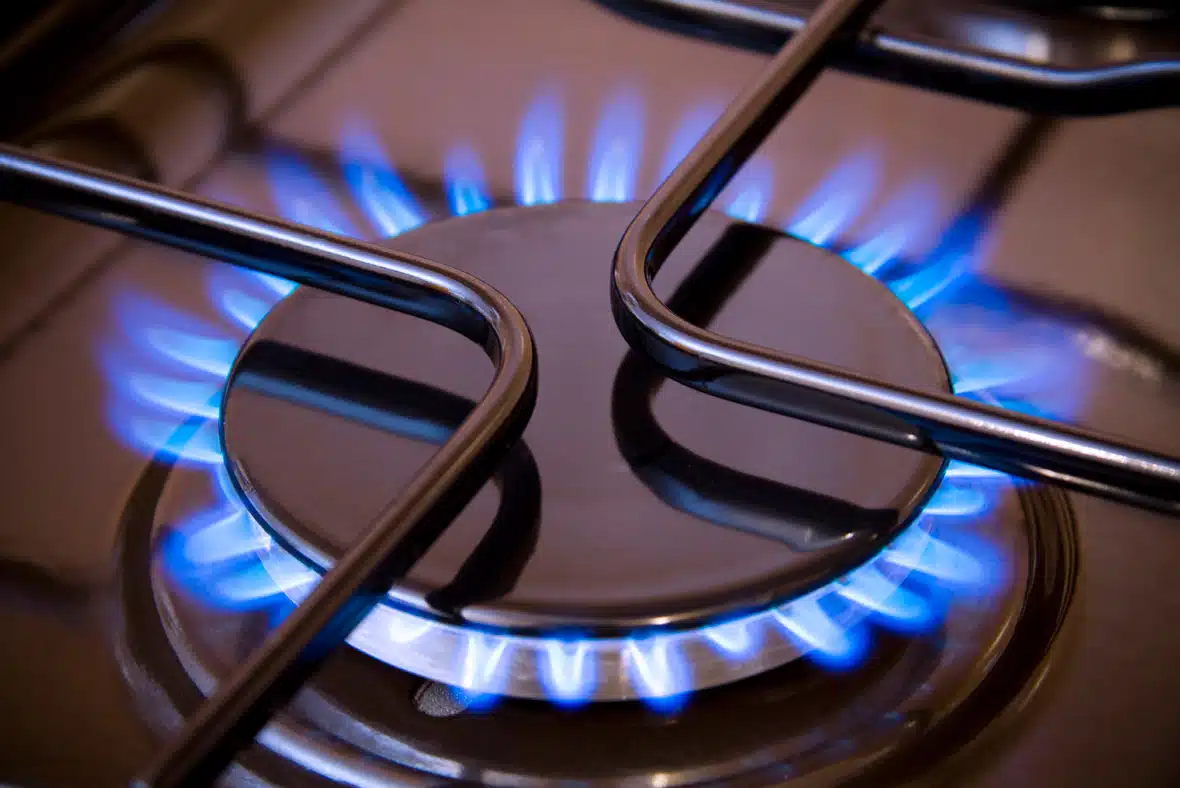 Mecha de gas doméstico estufa