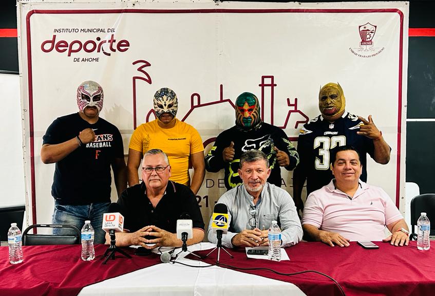 ¡Será de alarido! Presentan función de Lucha Libre profesional AAA en Los Mochis