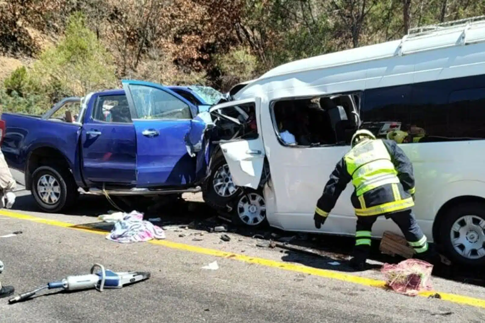 ¡Trágico! Fallecen cuatro niños en accidente carretero; se dirigían a un partido de básquet