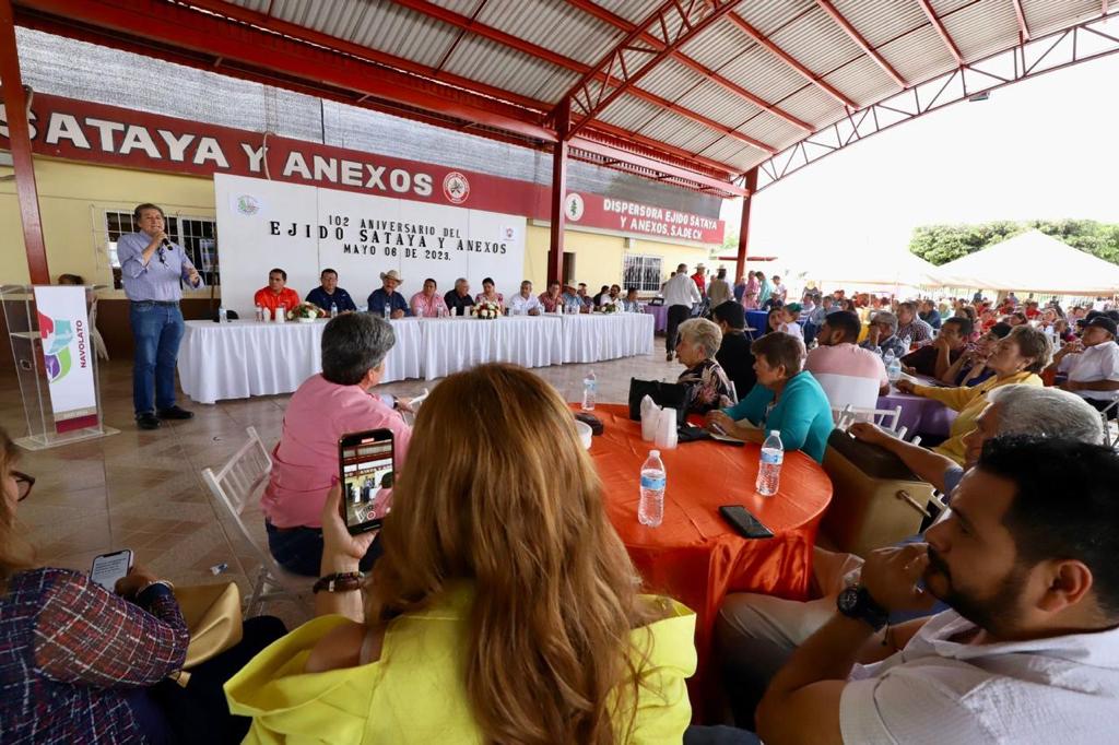 102 aniversario ejido Sataya y Anexos