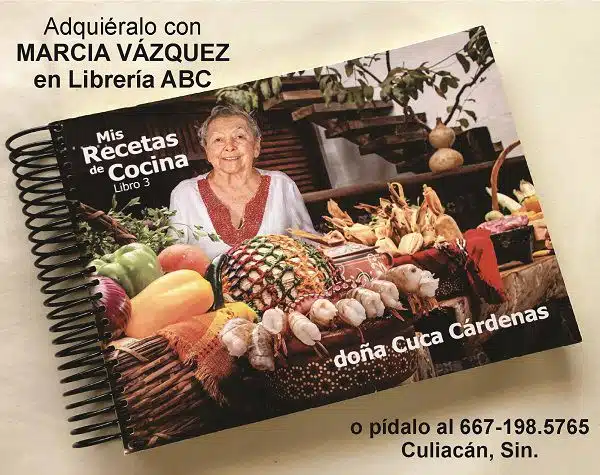 Recetario doña Cuca Cárdenas