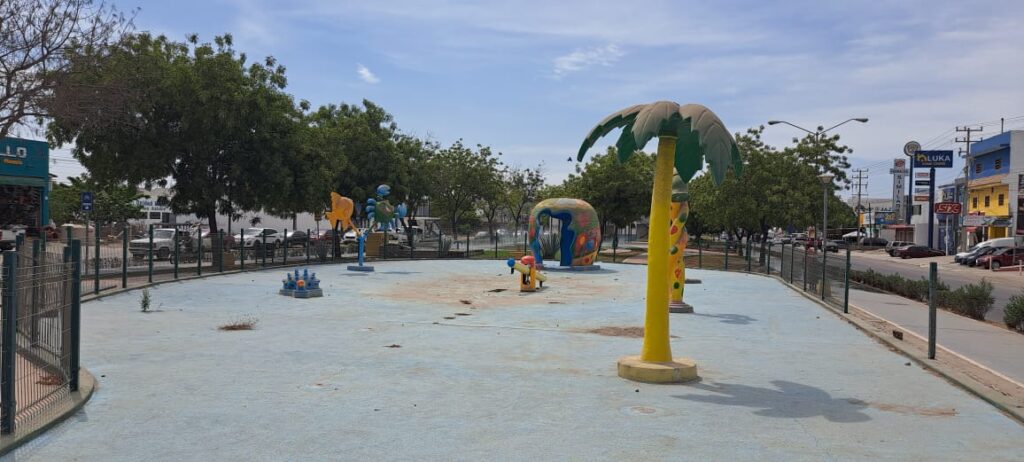 Parque acuático del Parque Lineal de Mazatlán