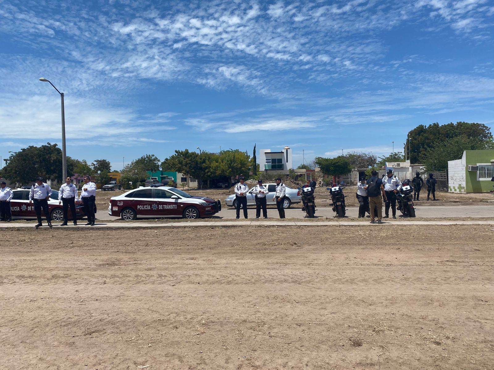 Policías y tránsitos de Los Mochis