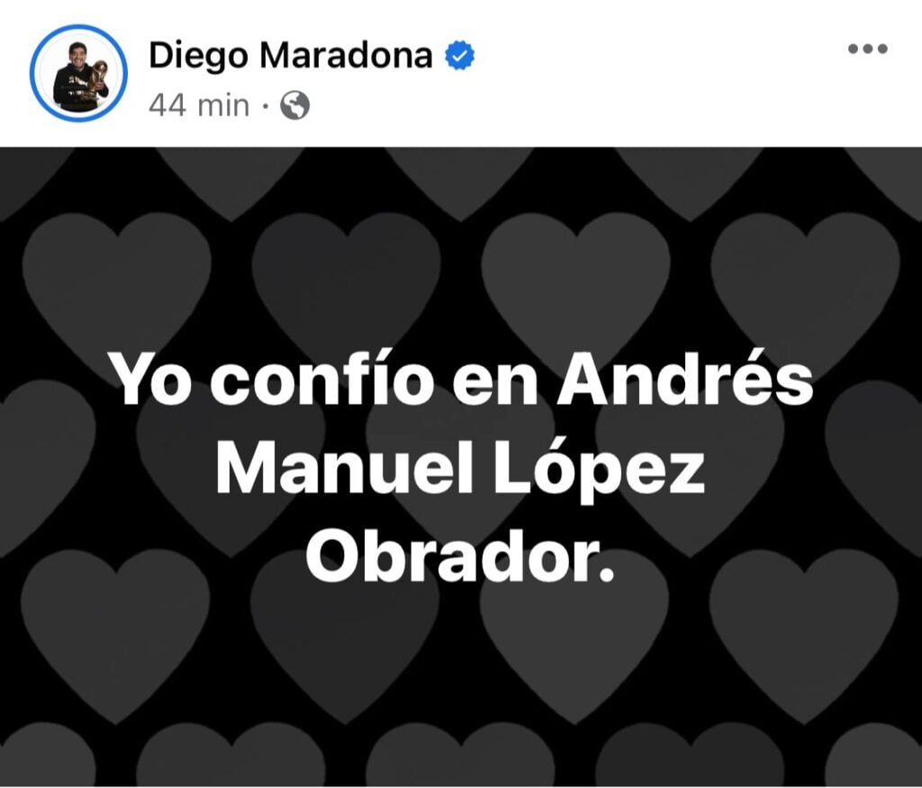 Facebook Maradona