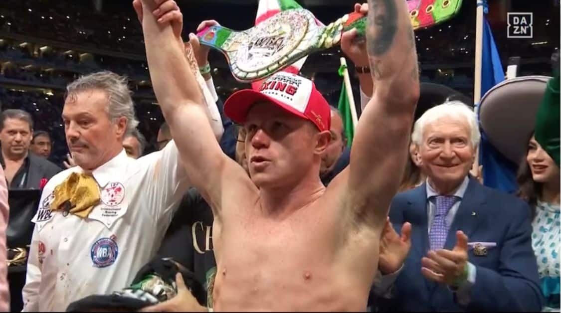 Canelo contra Ryder
