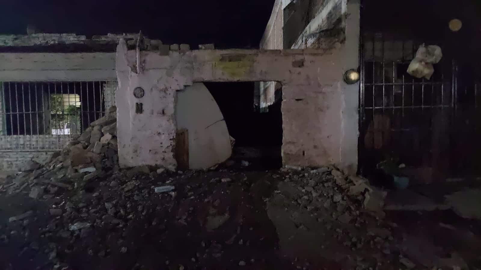 Incendio al sur de Culiacán