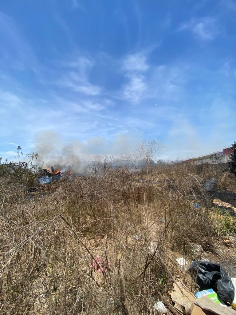 Incendio Ferromex en Mazatlán