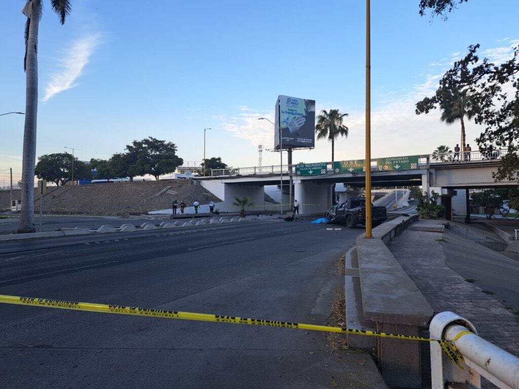 Accidente Malecón Viejo Culiacán