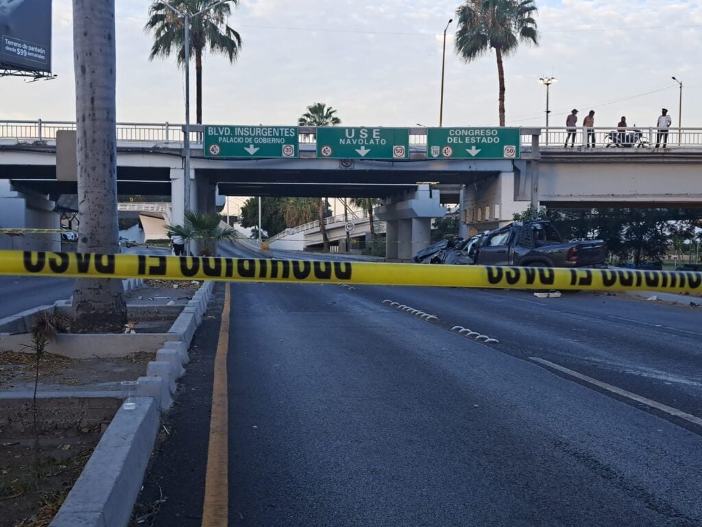 Accidente Malecón Viejo Culiacán