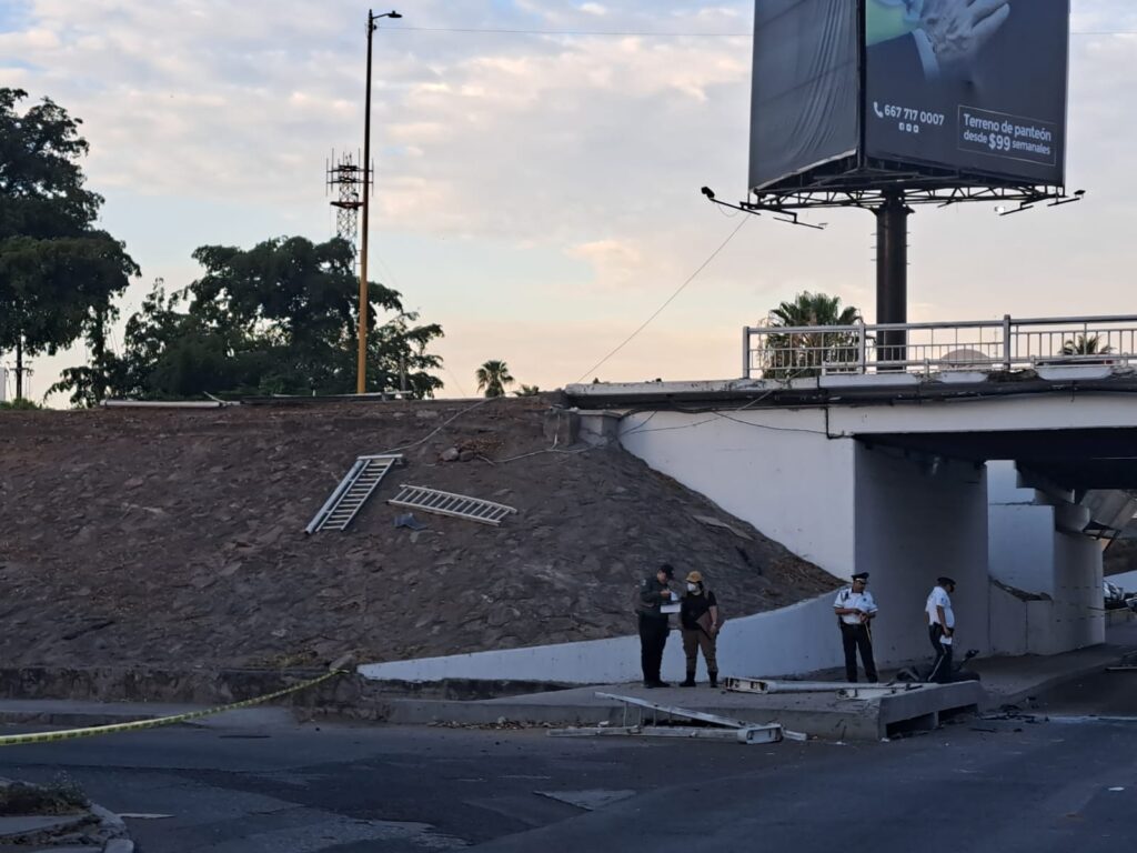 Accidente Malecón Viejo Culiacán