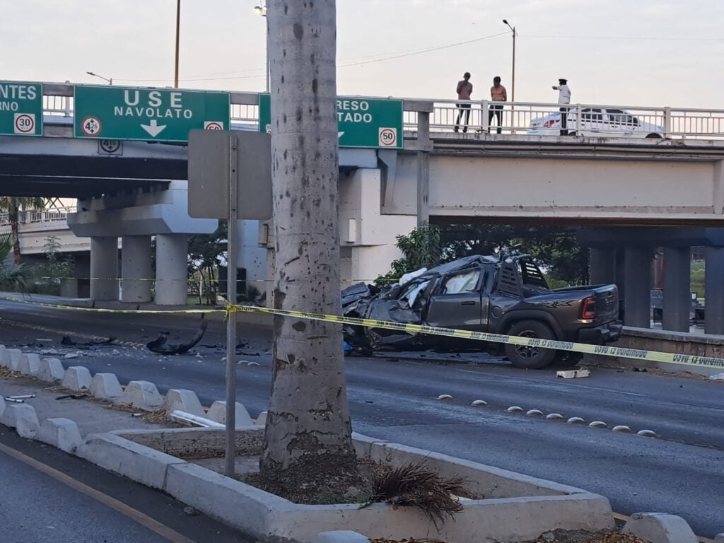 Accidente Malecón Viejo Culiacán