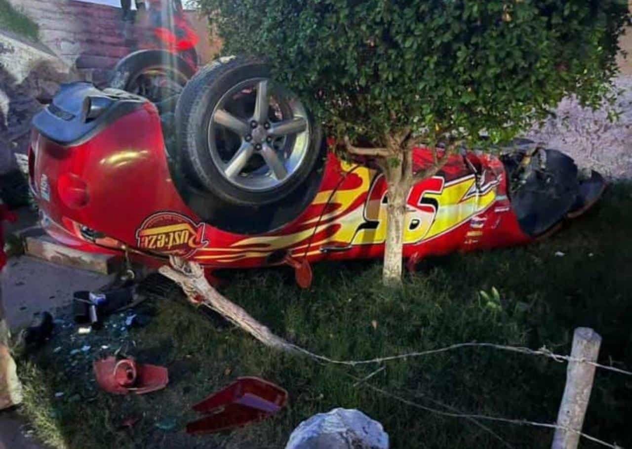 Accidente San Miguel Zapotitlán Rayo Macqueen