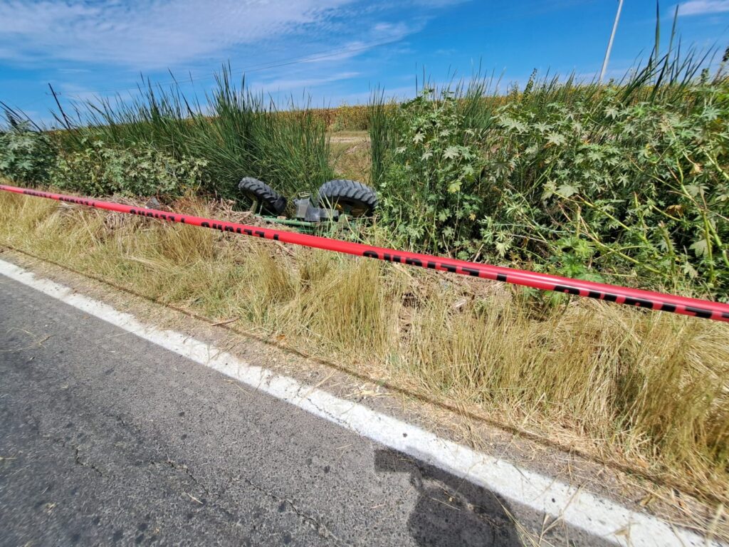 Accidente Volcadura Guasave Tractor